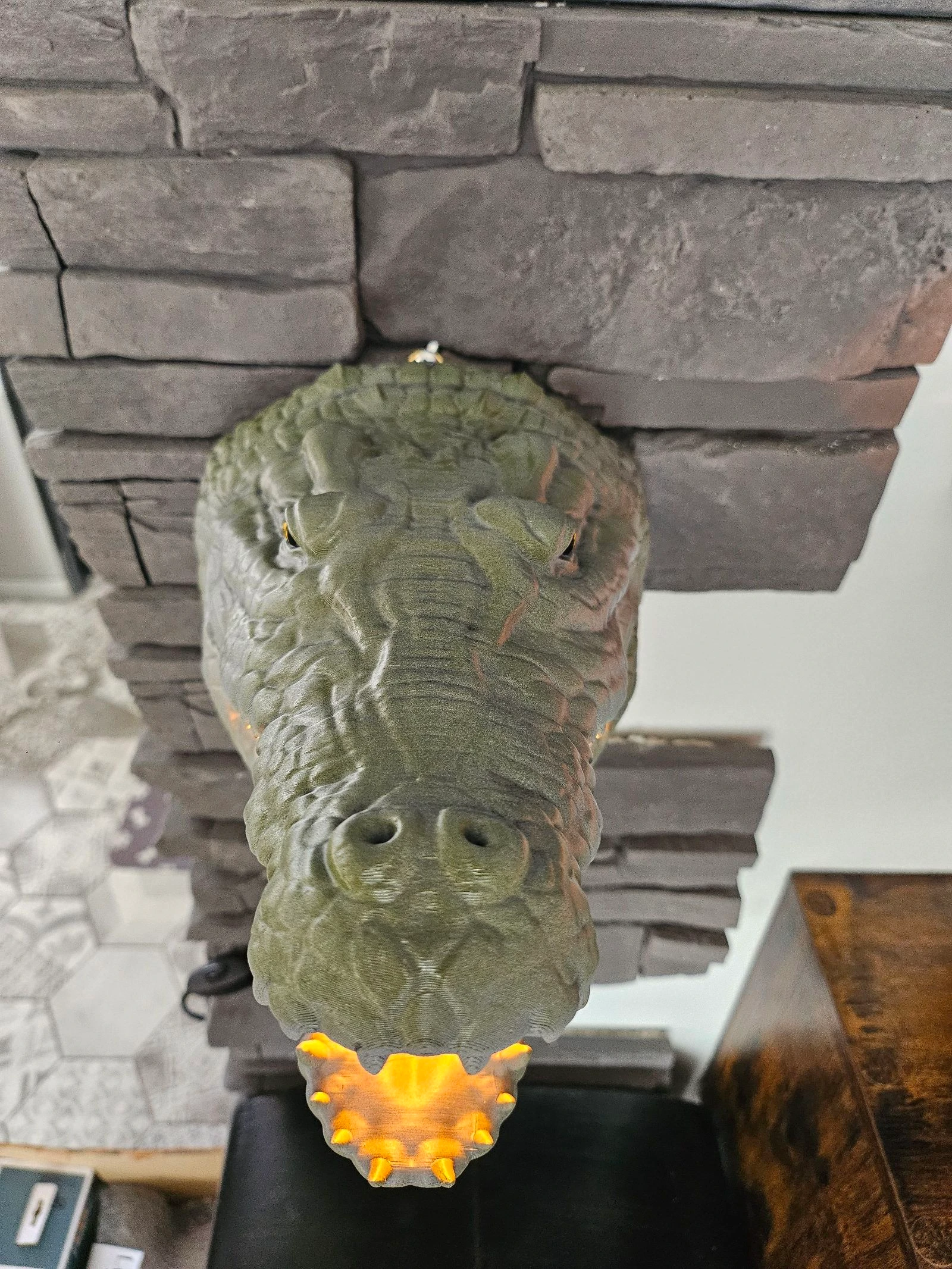 Lampe crocodile – photo 6